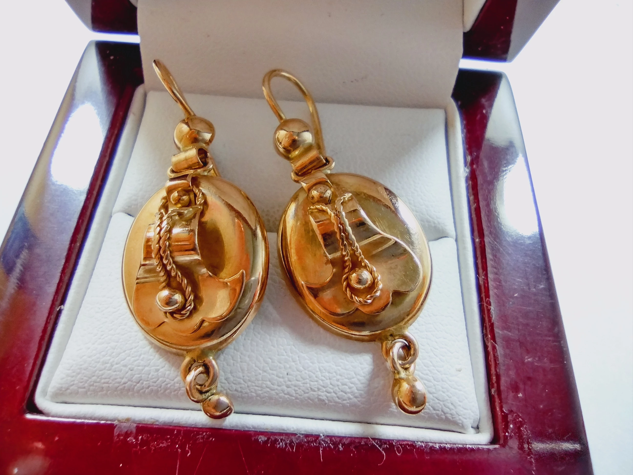 wyrob-jubilerski-uzywany-kolczyki-14k-585-samowar-stan-uzywany