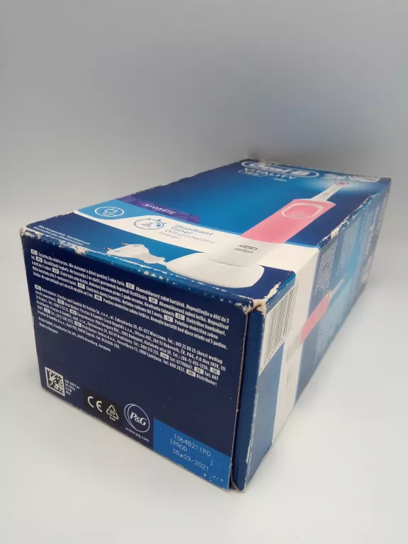SZCZOTECZKA ORAL-B VITALITY 100 RÓŻOWA NEW