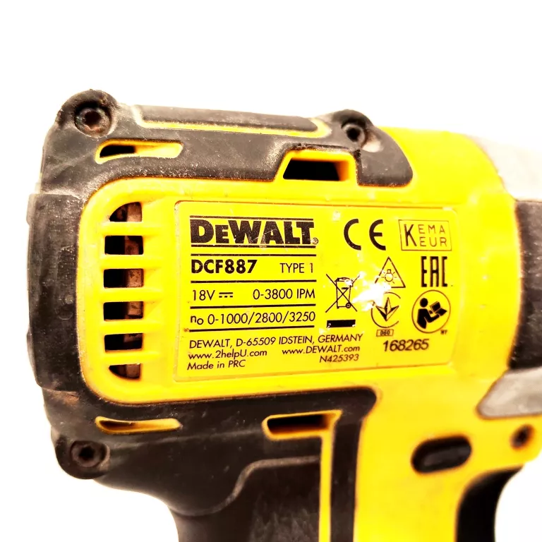 ZAKRĘTARKA UDAROWA DEWALT DCF887
