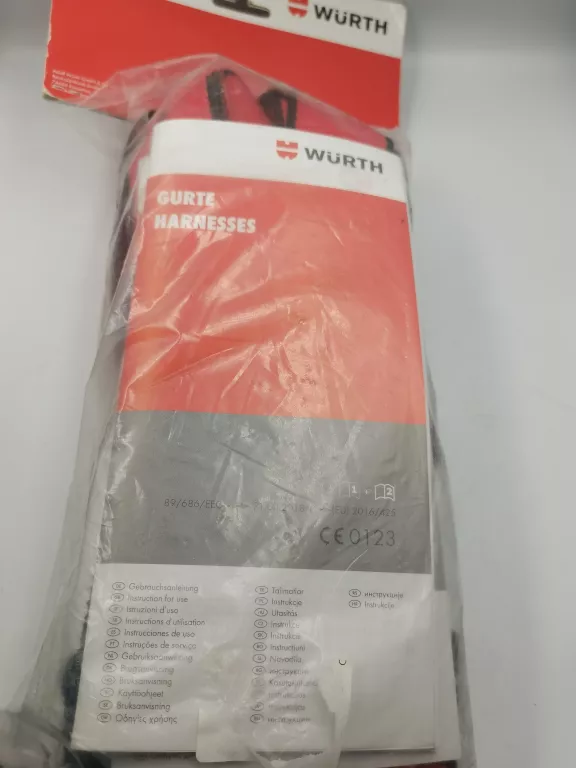 PAS BEZPIECZEŃSTWA WURTH 0899032911 + SZELKI