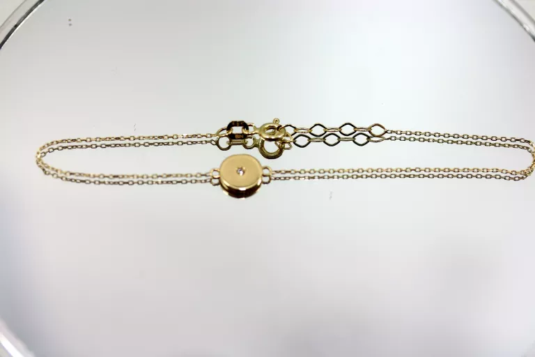 nowa-zlota-bransoletka-kolko-585-090g-19cm-material-zloto