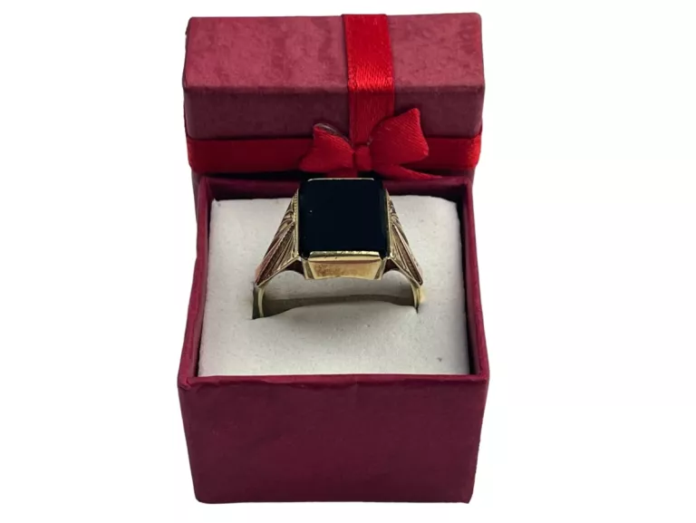 SYGNET CZARNY KAMIEŃ 585 / 5,96 G R25