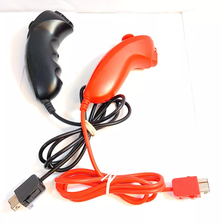 NINTENDO WII KONTROLER NUNCHUK JOYSTICK 2 SZTUKI