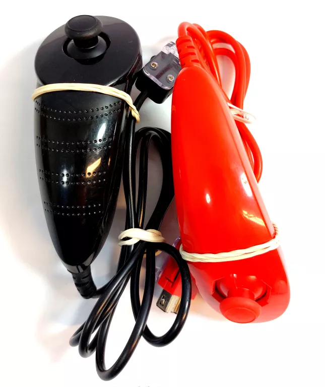 NINTENDO WII KONTROLER NUNCHUK JOYSTICK 2 SZTUKI