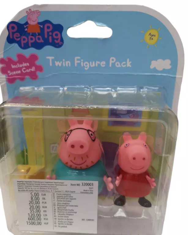 PEPPA PIG TWIN FIGURE PACK