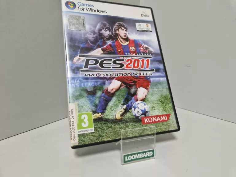 GRA PC PES 2011 PRO EVOLUTION SOCCER