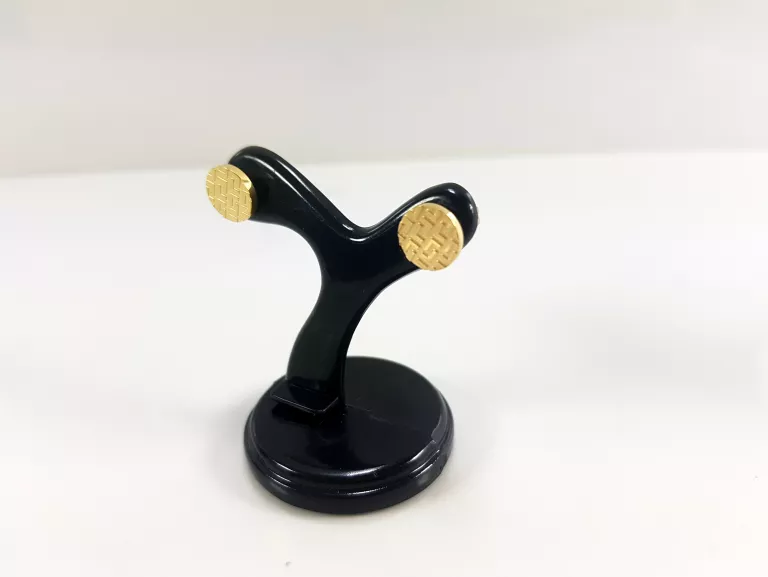 kolczyki-stal-pozlacana-pinezka-cegielki-stan-11323-1