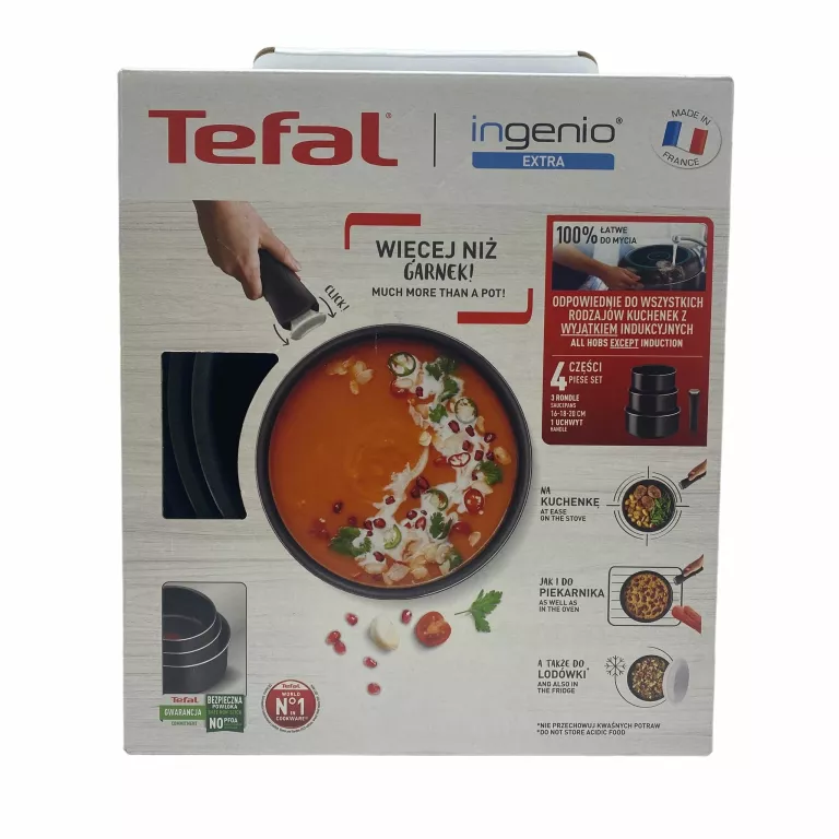 ZESTAW GARNKÓW TEFAL INGENIO EASY COOK & CLEAN