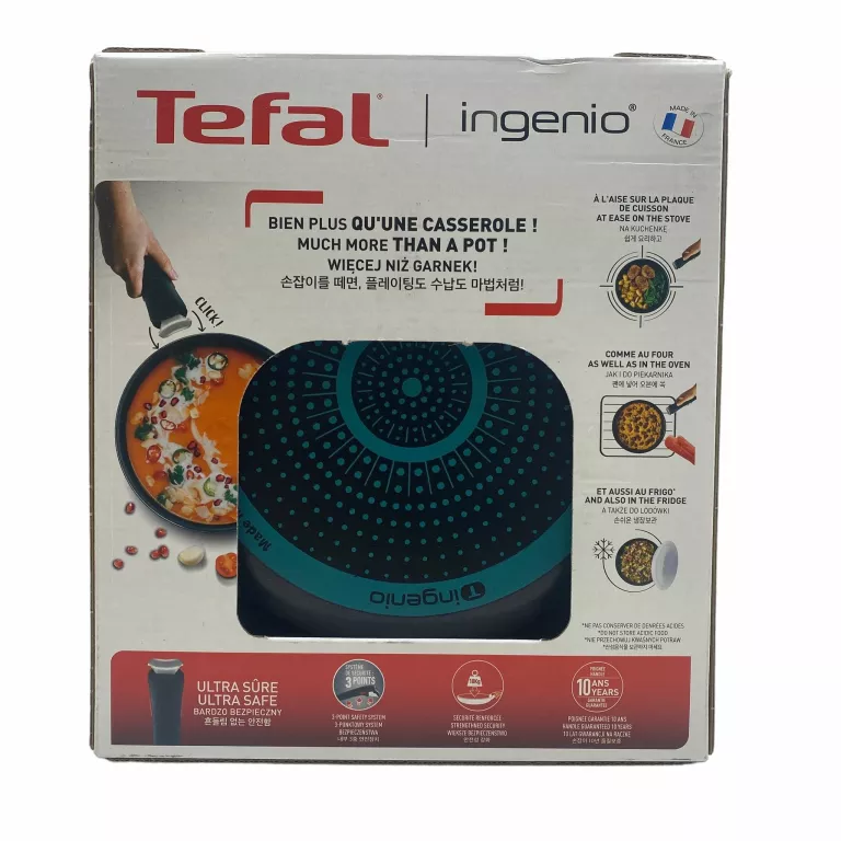 ZESTAW GARNKÓW TEFAL INGENIO EASY COOK & CLEAN