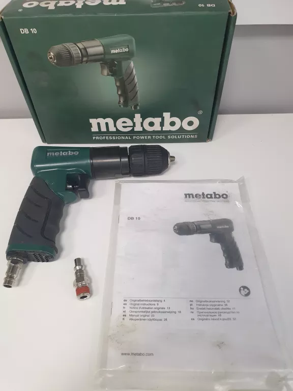 WIERTARKA PNEUMATYCZNA METABO DB 10 6,2BAR 3-10MM