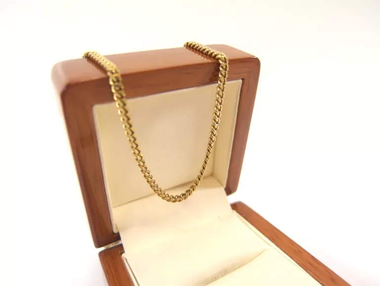 FAJNY ZŁOTY ŁAŃCUSZEK PR 333 DŁ 50CM