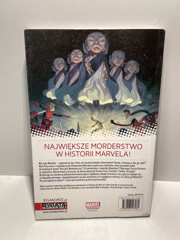 KOMIKS MARVEL ORIGINAL SIN GRZECH PIERWORODNY