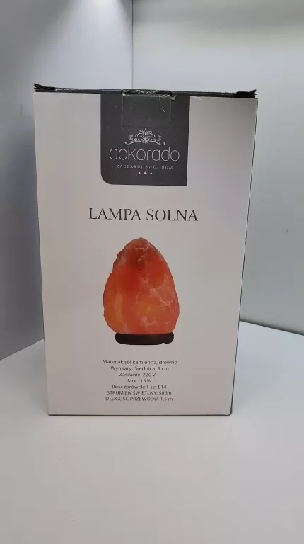 LAMPA SOLNA DEKORADO