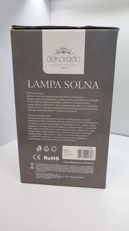 LAMPA SOLNA DEKORADO