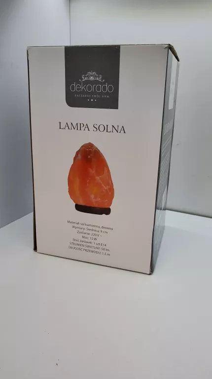 LAMPA SOLNA DEKORADO