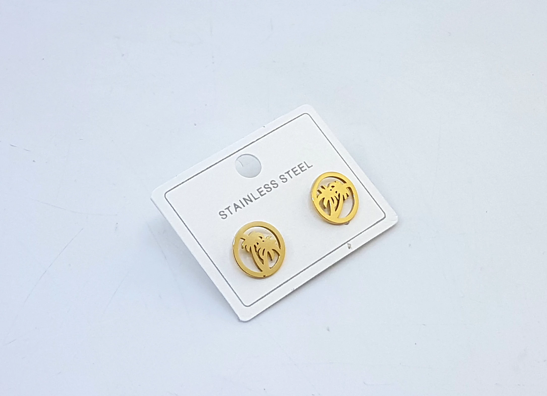 kolczyki-stal-pozlacana-palmy-w-okregu-sztyft-stan-11323-2