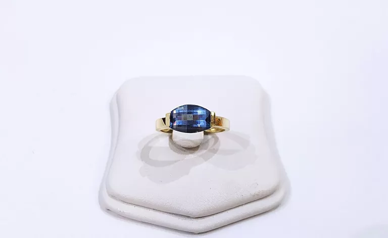 zloty-pierscionek-cyrkonia-niebieska-pozioma-585-289-r13-ean-gtin-5900025228081