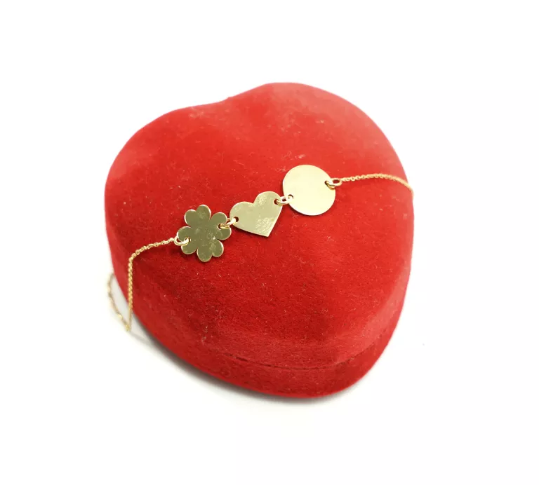nowa-zlota-bransoletka-585-serce-koniczynka-kolko-armii-krajowej-12-pyskowice