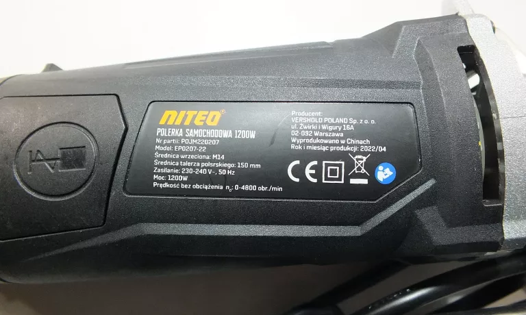 POLERKA NITEO 1200W EP0207-22