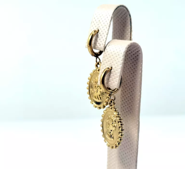 kolczyki-stal-pozlacana-wiszaca-kamea-sztyft-rodzaj-zapiecia-2207-1