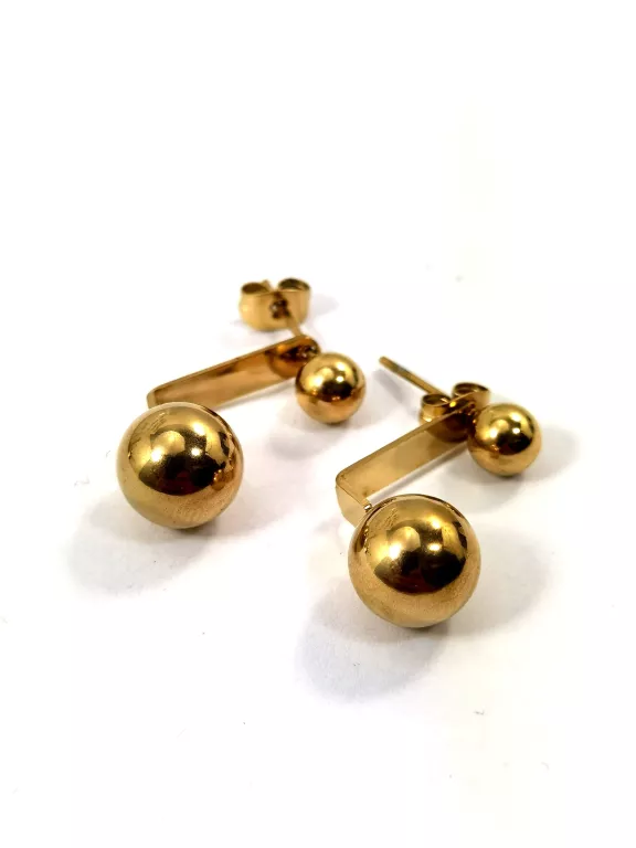 kolczyki-stal-pozlacana-rihanki-kuleczki-sztyft-stan-11323-2
