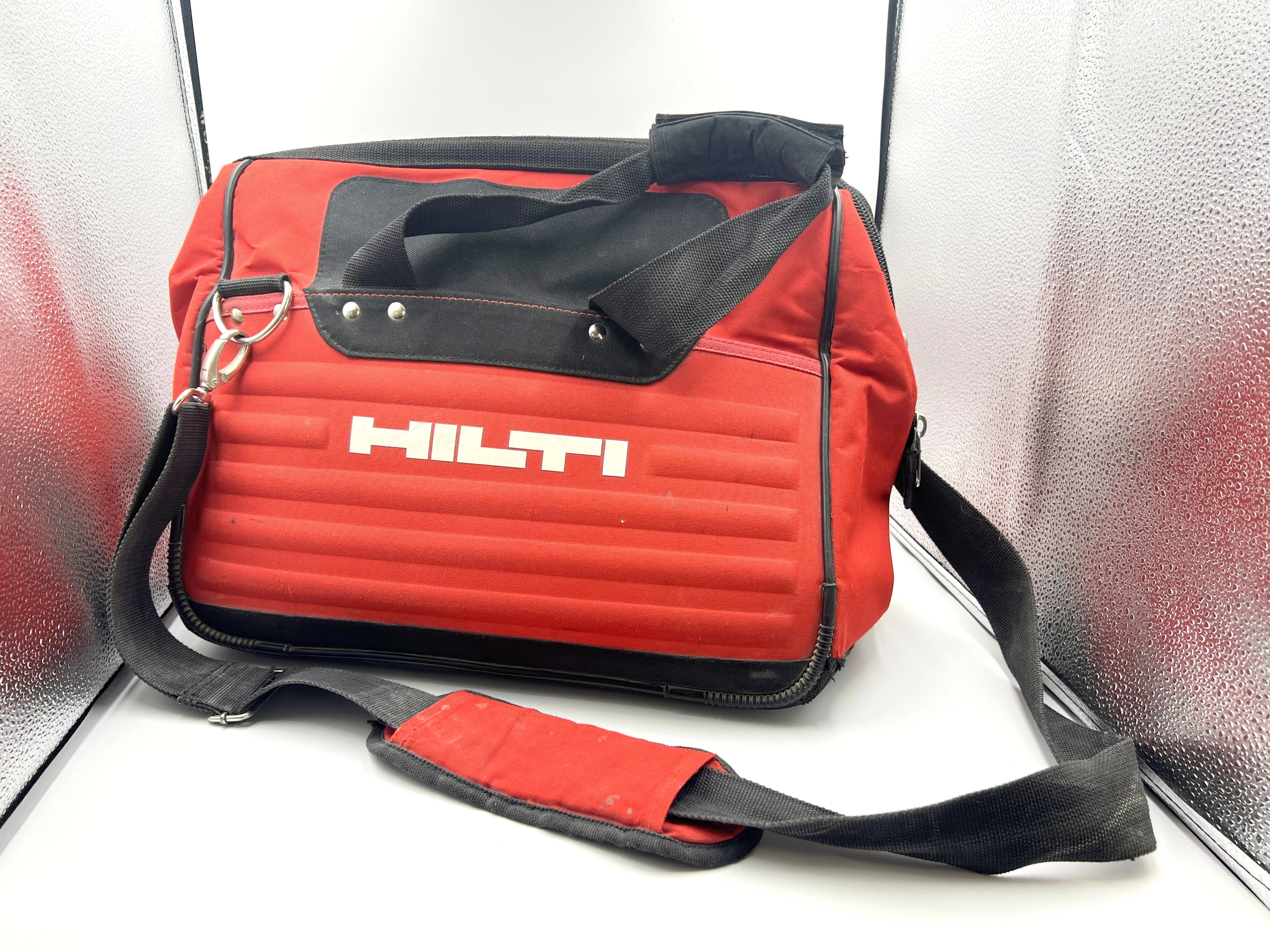 NEW Hilti 16” Tool Bag W/Detachable Shoulder Strap Red/Black Heavy Duty |  eBay