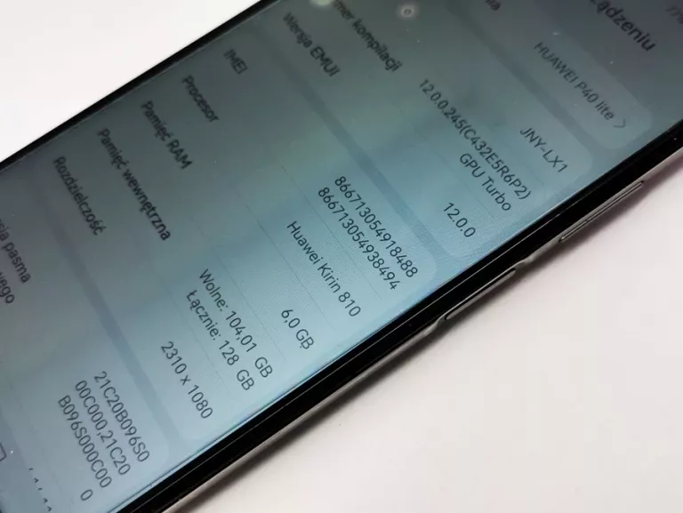RÓŻOWY HUAWEI P40 LITE 128GB/6GB JNY-LX1