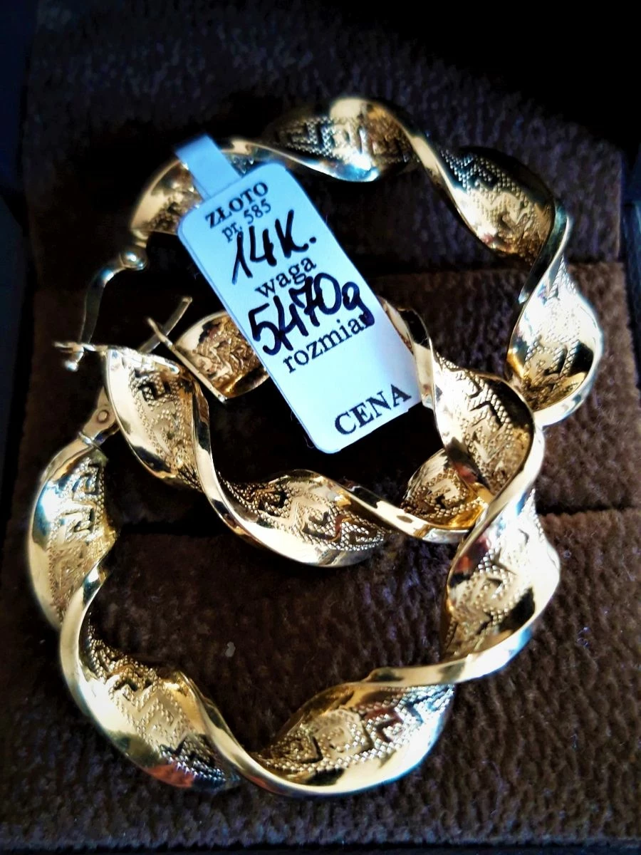 luksusowe-kolczyki-versace-14k-kola-wawerska-3-otwock