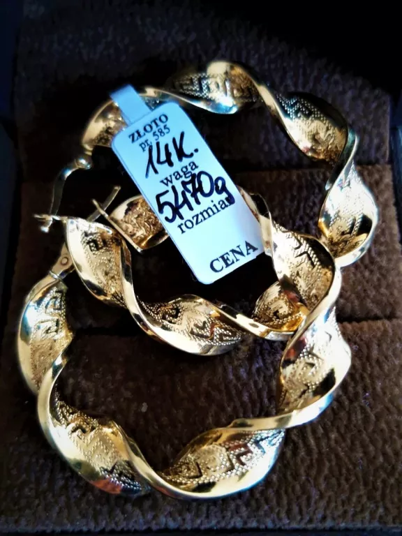 luksusowe-kolczyki-versace-14k-kola-wawerska-3-otwock