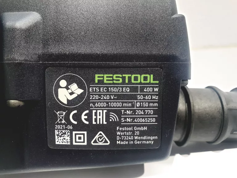 SZLIFIERKA MIMOŚR. FESTOOL ETS EC 150/3 EQ-PLUS