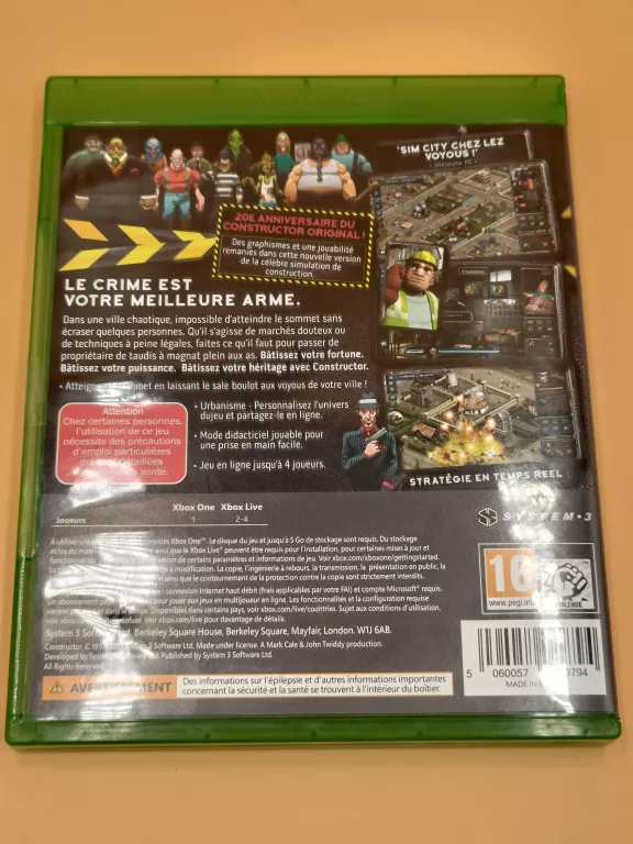GRA XOBOX ONE CONSTRUCTOR MEETS CORRUPTION