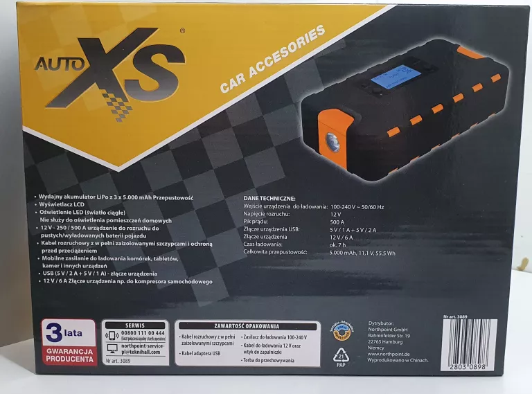 powerbank-z-funkcja-wspomagania-rozruchu-auto-xs-stan-nowy