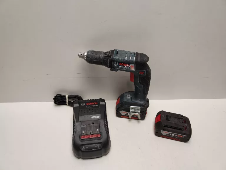 WKRĘTARKA DO REGIPSÓW BOSCH GSR 18 V-EC @ZESTAW@