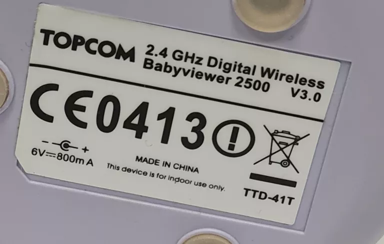 ELEKTRONICZNA NIANIA TOPCOM BABYVIEWER 2500