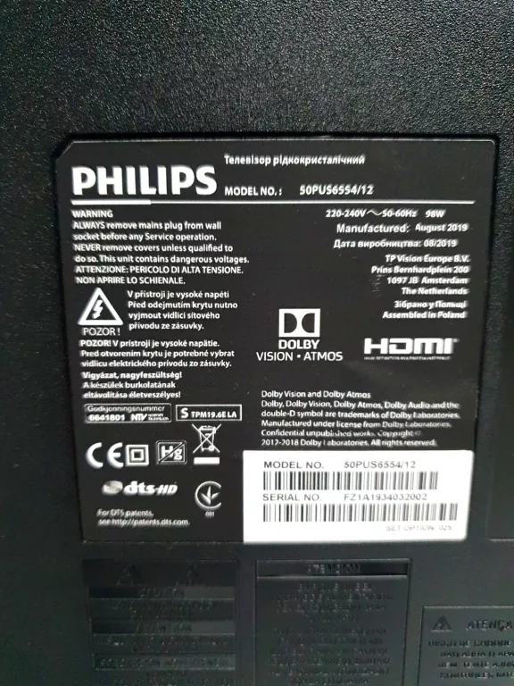 telewizor-philips-50pus6554-50-stan-uzywany