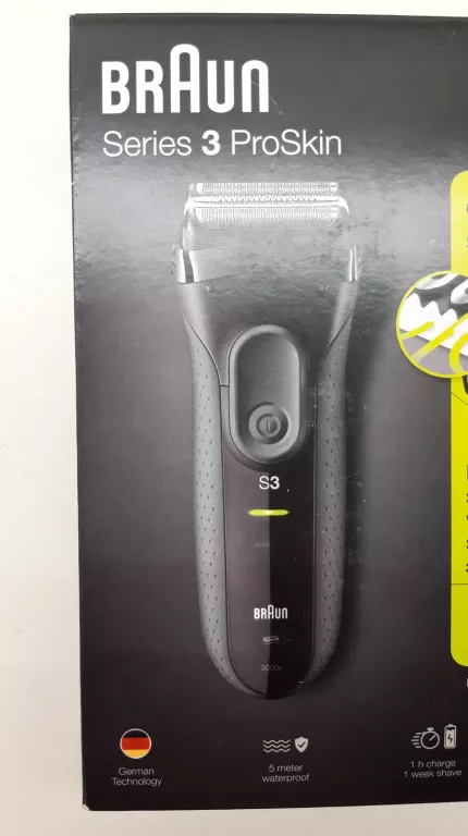 BRAUN SERIES 3 PRO SKIN GOLARKA ELEKTRYCZNA  3000