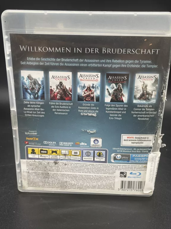 ASSASSIN'S CREED HERITAGE COLLECTION PS3