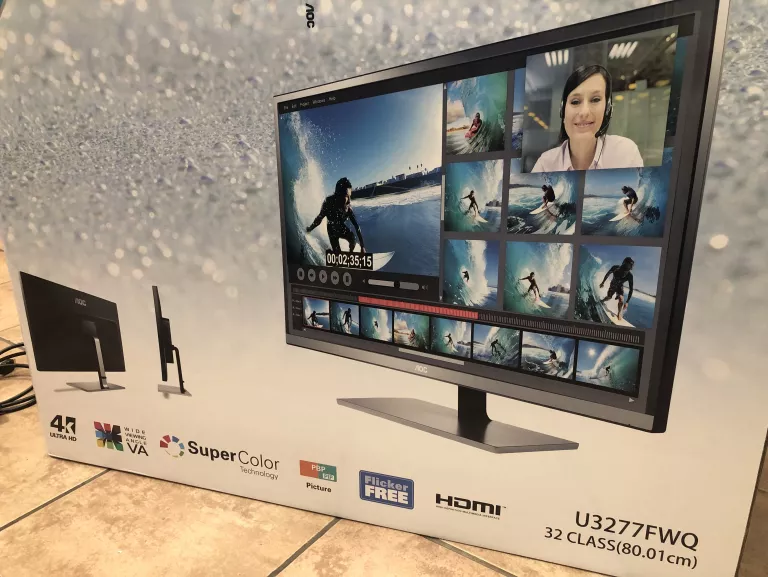 SUPER MONITOR GAMINGOWY 32 CALE AOC U3277FWQ