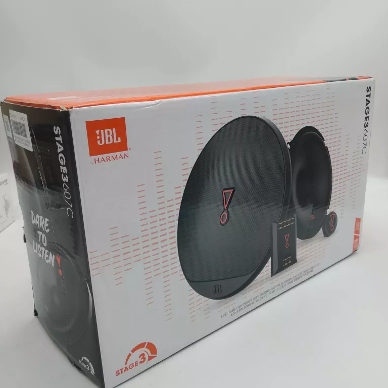 GŁOŚNIKI SAMOCHODOWE JBL STAGE3 607C