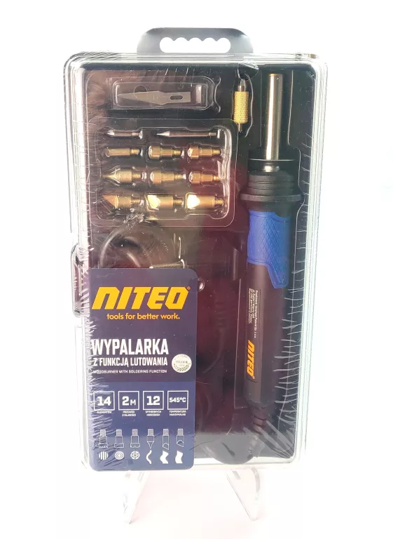 WYPALARKA Z FUNKCJĄ LUTOWANIA NITEO TOOLS KOMPLET