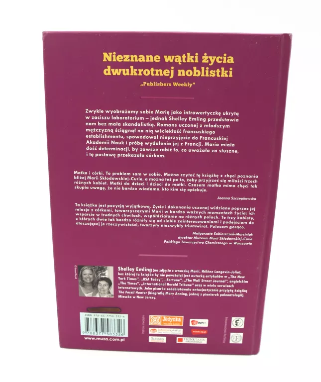 KSIĄŻKA - MARIA SKŁODOWSKA CURIE I JEJ CÓRKI