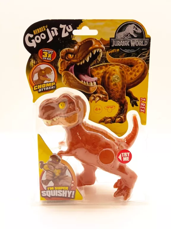 GOO JIT ZU. JURASSIC WORLD. FIGURKA T-REX