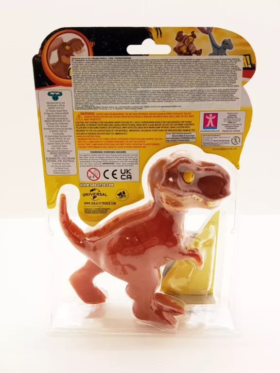 GOO JIT ZU. JURASSIC WORLD. FIGURKA T-REX