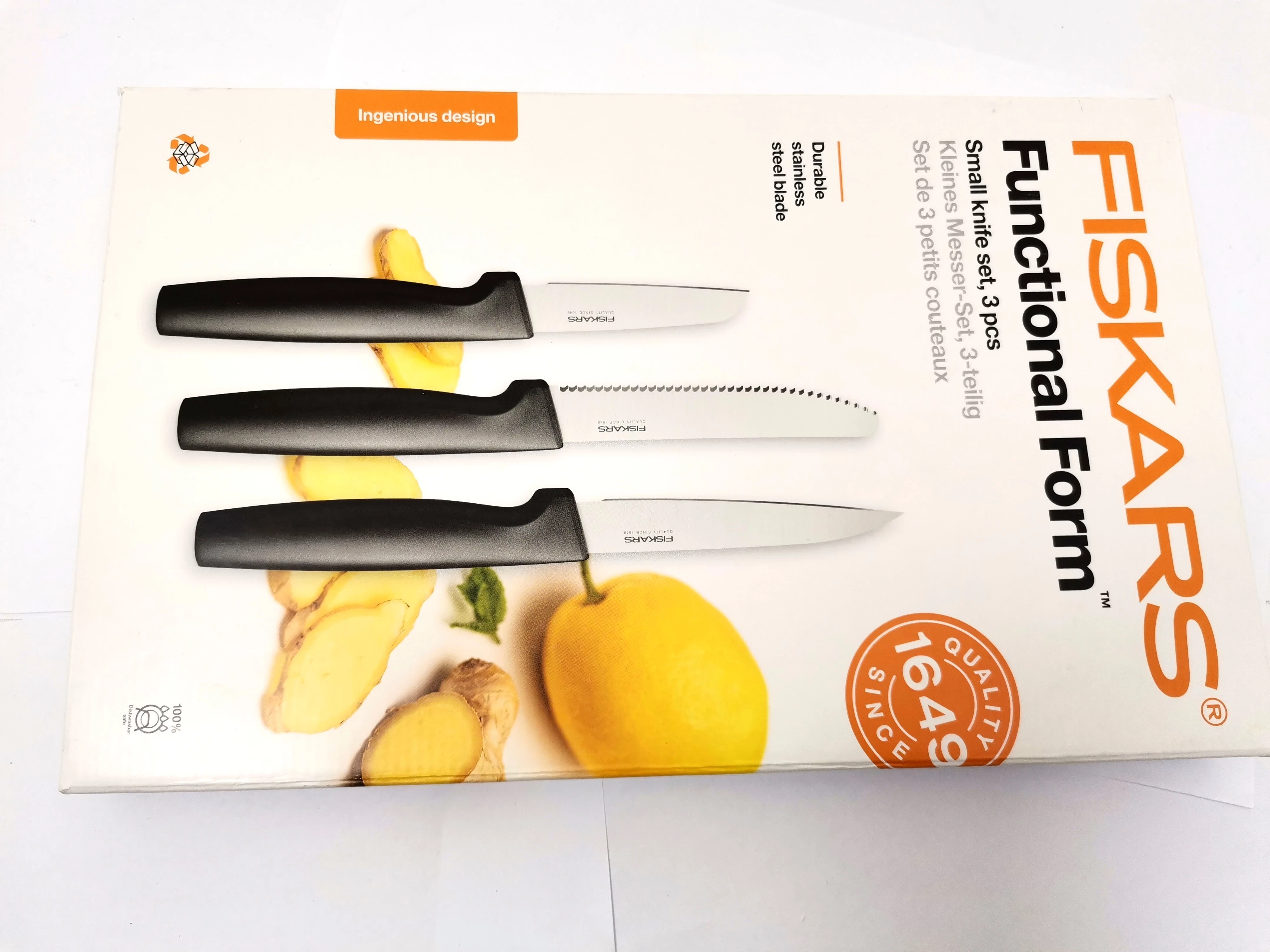 noze-fiskars-functional-form-3-szt-jak-nowe-stan-powystawowy
