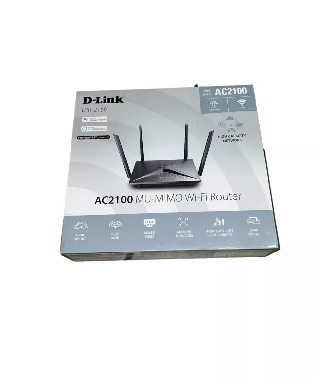 ROUTER D-LINK DIR-2150 802.11AC WI-FI 5 2.4/5 GHZ XDSL WAN 2033MB/S MU-MIM