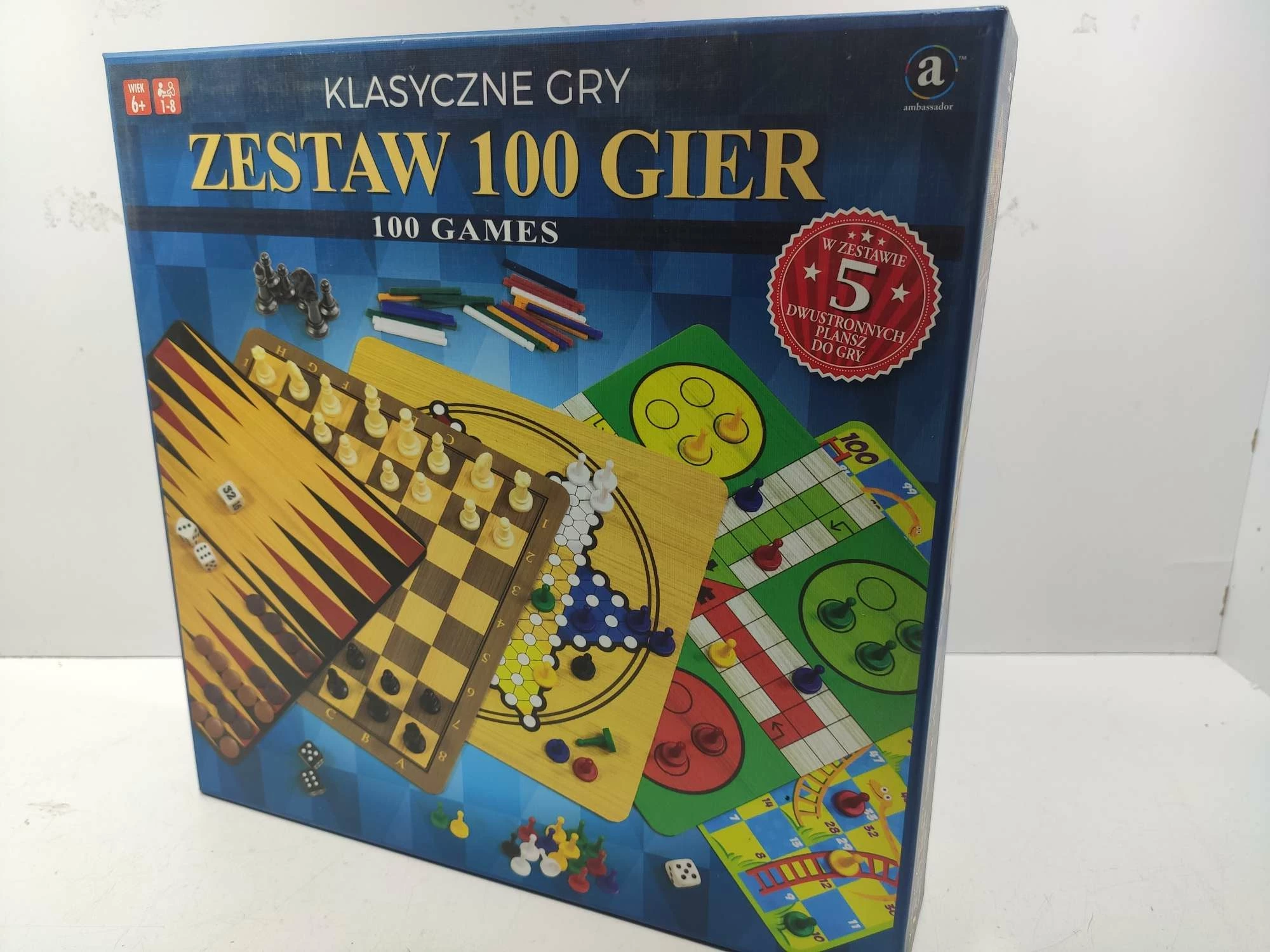 klasyczne-gry-zestaw-100-gier-ambassador-stan-uzywany