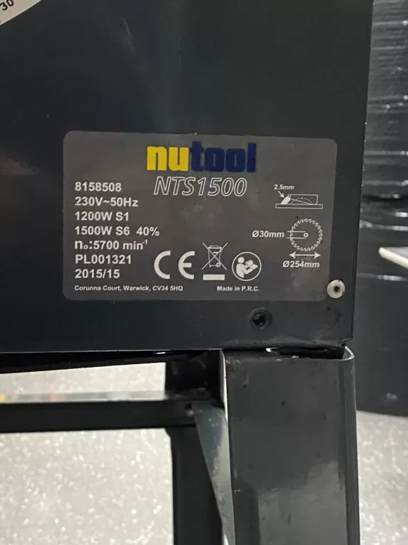 PIŁA STOŁOWA  NUTOOL NTS1500 / 1500W