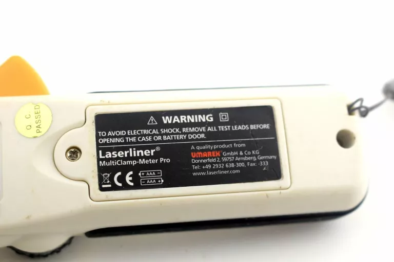 MIERNIK CĘGOWY LASERLINER MULTICLAMP-METER PRO 3