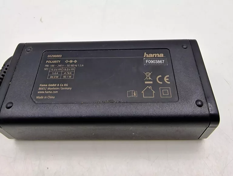 HAMA ZASILACZ UNIWERSALNY DO LAPTOPA 12-22V 90W