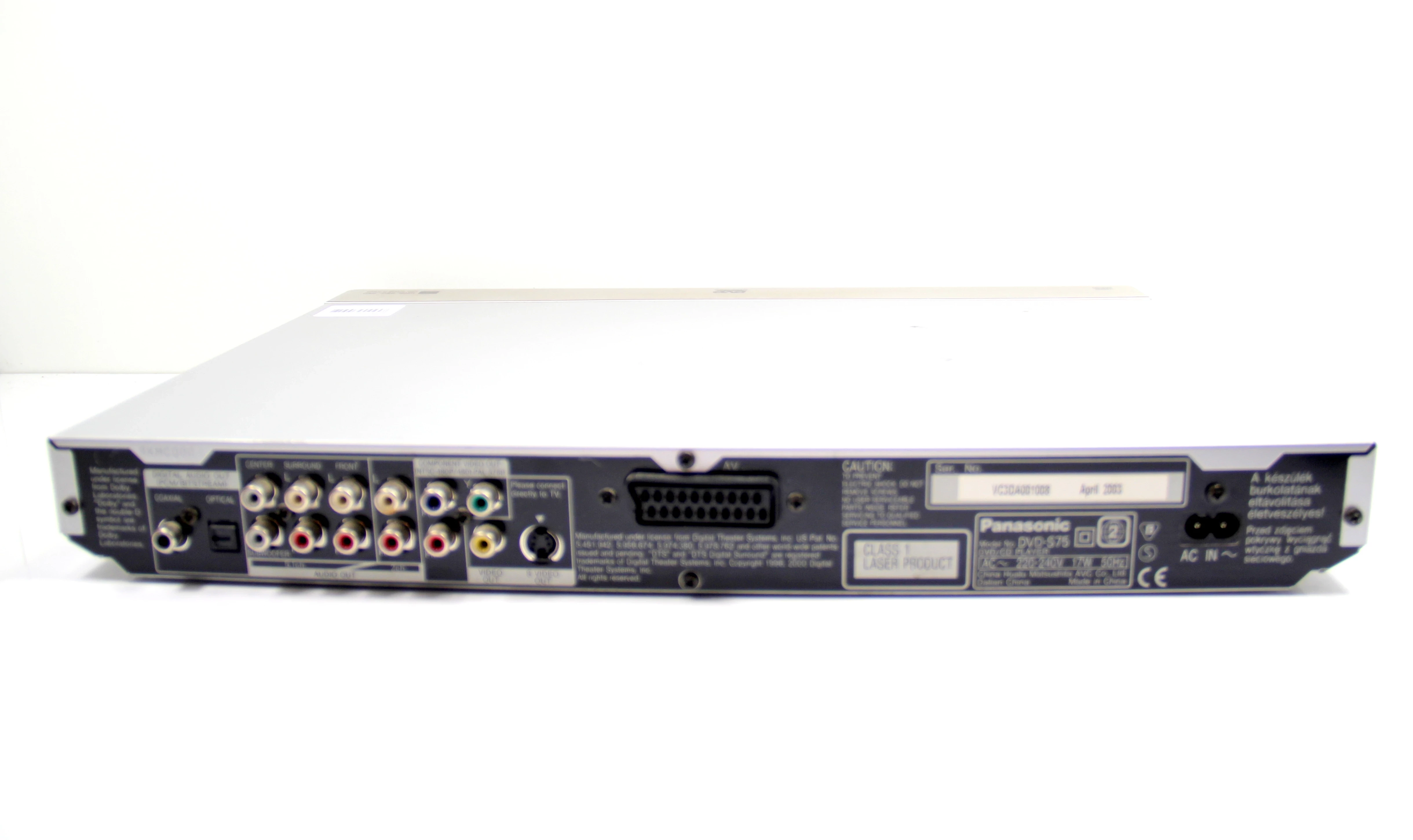 odtwarzacz-dvd-panasonic-dvd-s35-stan-uzywany